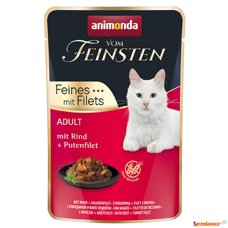 animonda vom Feinsten Adult, 18 x 85 g - Z wo... - Karmy dla kotów - Toruń