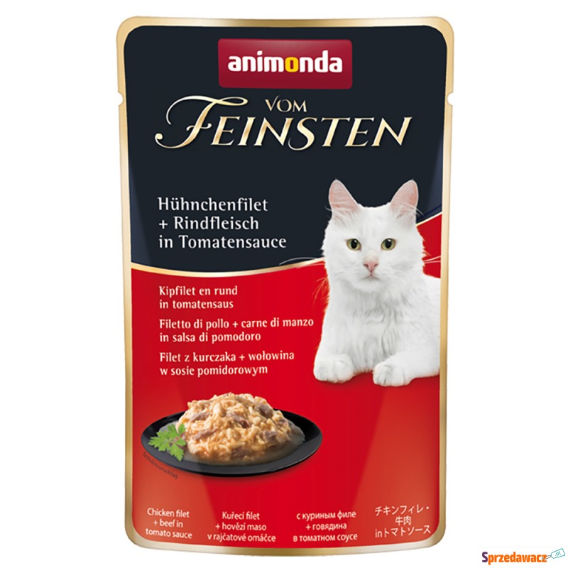 animonda vom Feinsten Adult w sosie, 18 x 50 g... - Karmy dla kotów - Ostrowiec Świętokrzyski