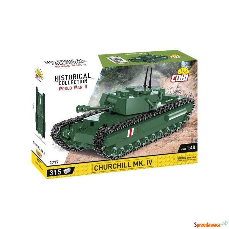 Klocki konstrukcyjne Cobi HC WWII Churchill MK.IV... - Klocki - Kielce