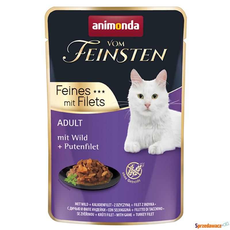 animonda vom Feinsten Adult, 18 x 85 g - Z dz... - Karmy dla kotów - Poznań