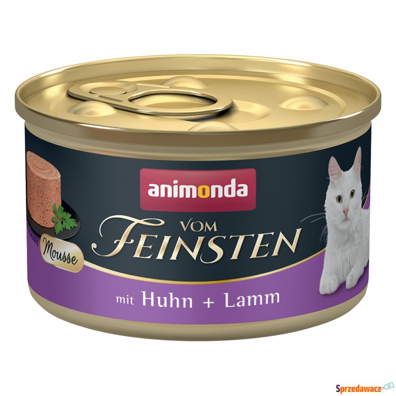 animonda vom Feinsten Adult, 12 x 85 g - Kurczak... - Karmy dla kotów - Gdańsk