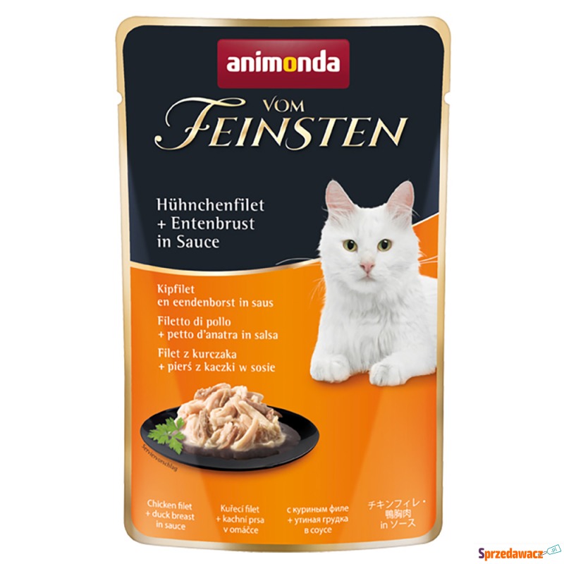 animonda vom Feinsten Adult w sosie, 18 x 50 g... - Karmy dla kotów - Bielsko-Biała