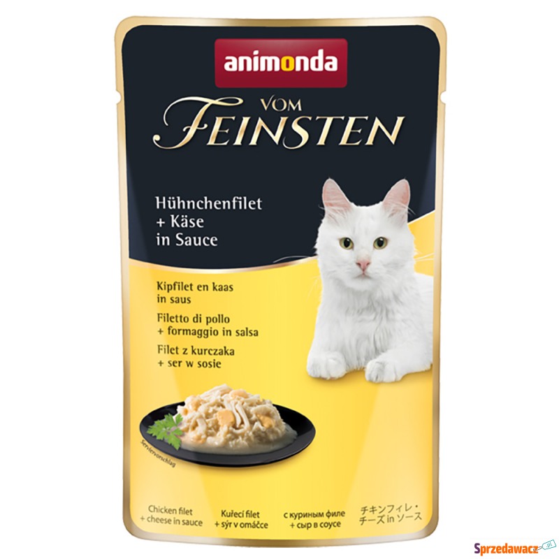 animonda vom Feinsten Adult w sosie, 18 x 50 g... - Karmy dla kotów - Chocianowice