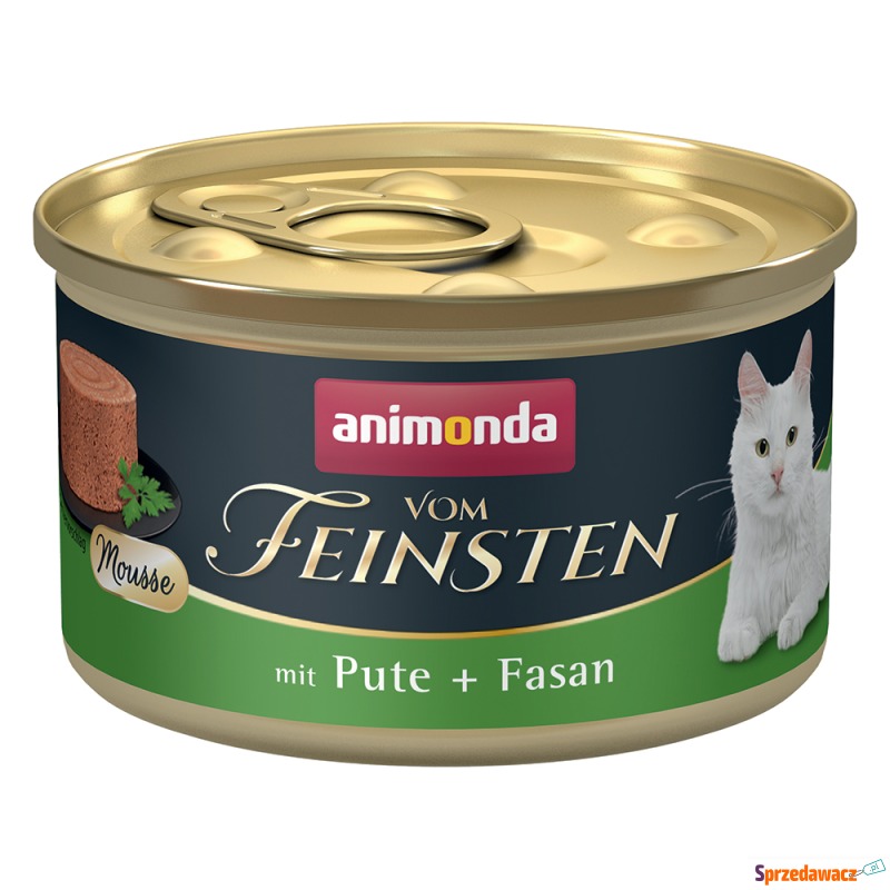 animonda vom Feinsten Adult, 12 x 85 g - Indyk... - Karmy dla kotów - Jelenia Góra