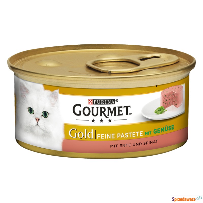 Megapakiet Gourmet Gold Feine Pastete, 48 x 85... - Karmy dla kotów - Warszawa