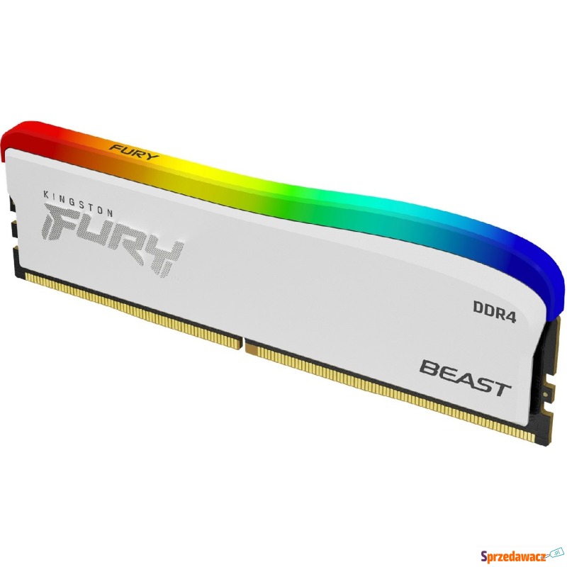 Kingston Fury Beast RGB Biała 8GB [1x8GB 3600MHz... - Pamieć RAM - Pabianice