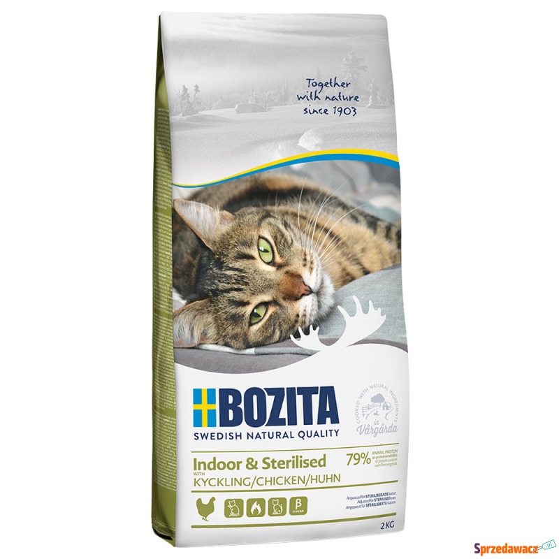 Bozita Indoor & Sterilised - 2 kg - Karmy dla kotów - Kalisz