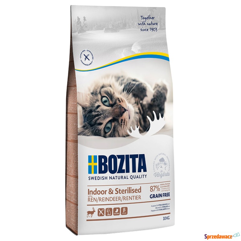 Bozita Grainfree Indoor & Sterilised, renifer... - Karmy dla kotów - Kutno