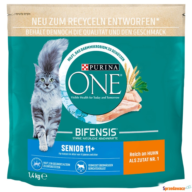 PURINA ONE Senior 11+ - 2 x 1,4 kg - Karmy dla kotów - Poznań