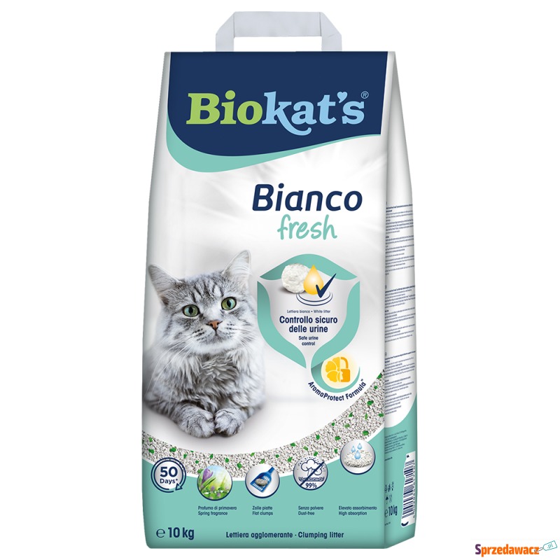 Biokat's Bianco Fresh  - 10 kg - Żwirki do kuwety - Radom