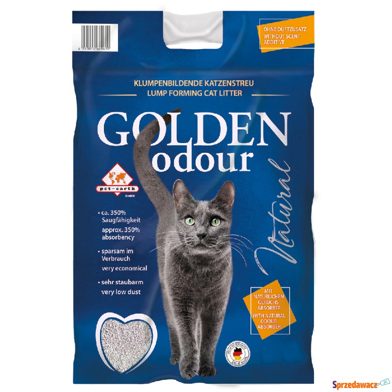 Żwirek Golden Grey Odour - 14 kg - Żwirki do kuwety - Ełk