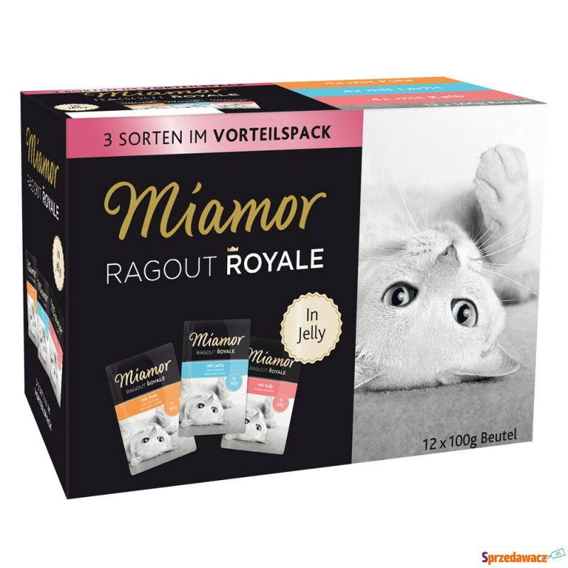 Mieszany megapakiet Miamor Ragout Royale, 24 x... - Karmy dla kotów - Zielona Góra