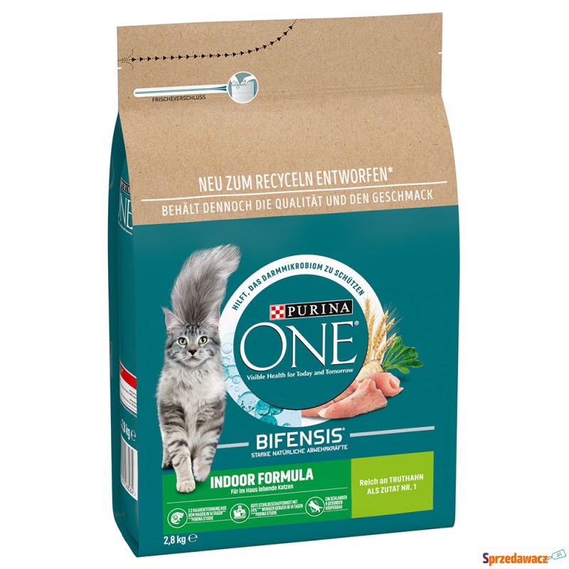 PURINA ONE Indoor Formula - 3 x 2,8 kg - Karmy dla kotów - Kraków