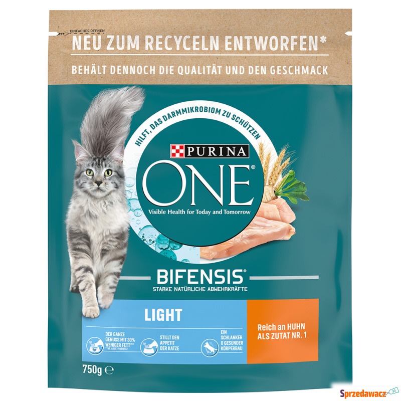 PURINA ONE Light - 2 x 750 g - Karmy dla kotów - Elbląg