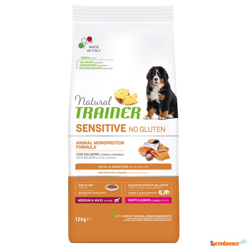 Trainer Natural Sensitive No Gluten Puppy & Junior... - Karmy dla psów - Opole