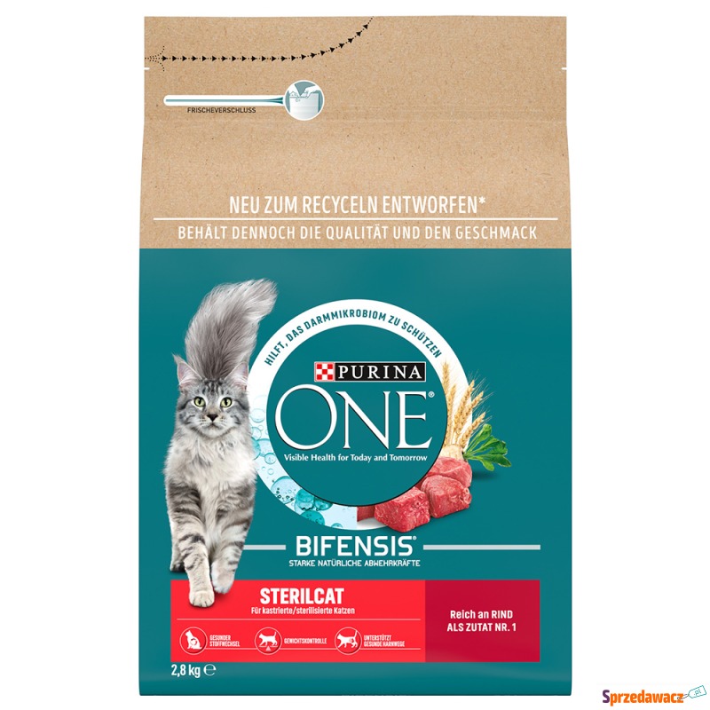 PURINA ONE SterilCat, wołowina - 2,8 kg - Karmy dla kotów - Toruń