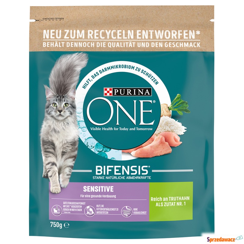 PURINA ONE Sensitive - 750 g - Karmy dla kotów - Poznań