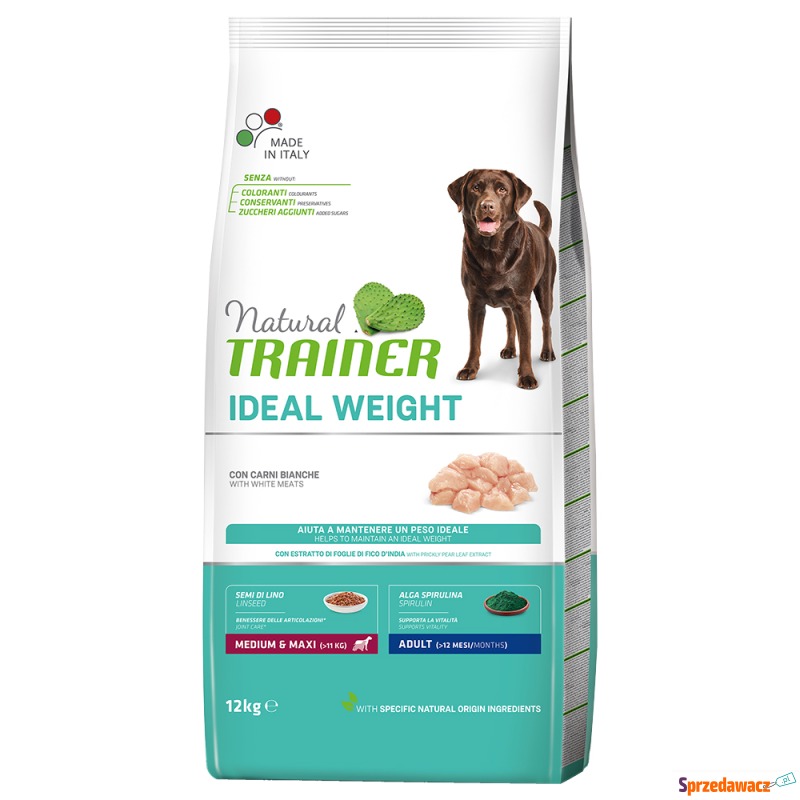 Trainer Natural Weight Care Medium / Maxi  - 12... - Karmy dla psów - Kraków