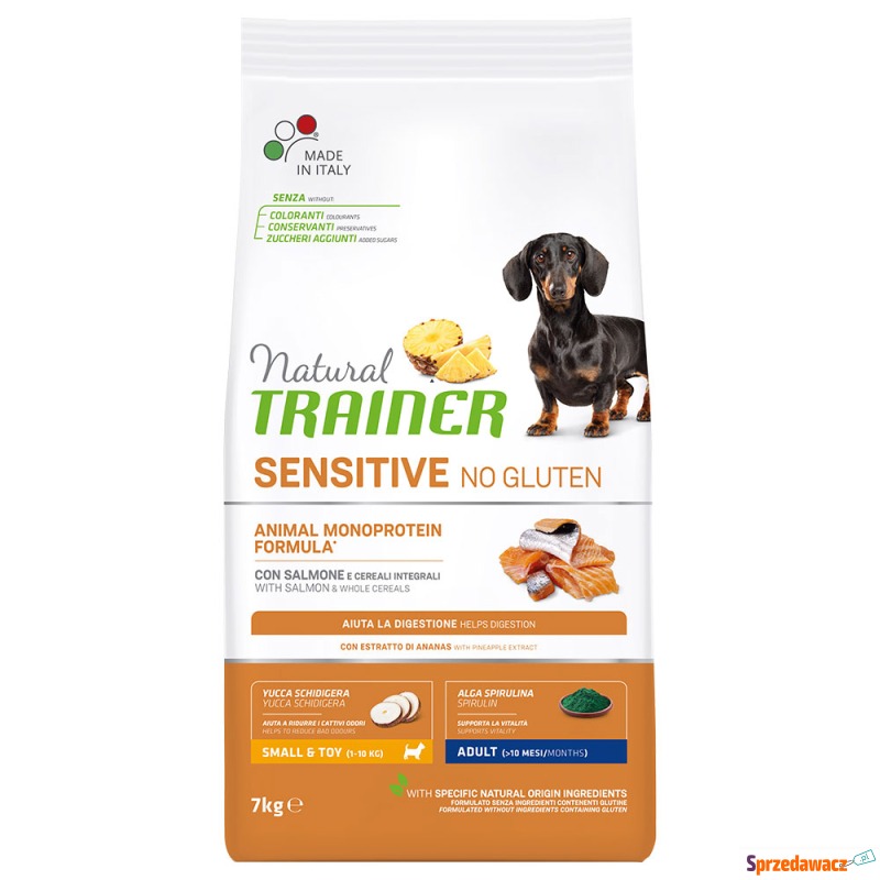 Trainer Natural Sensitive No Gluten Adult Small... - Karmy dla psów - Konin