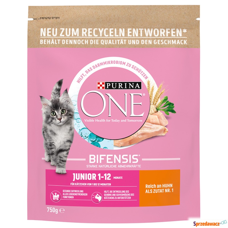 PURINA ONE Junior - 3 x 750 g - Karmy dla kotów - Szczecin