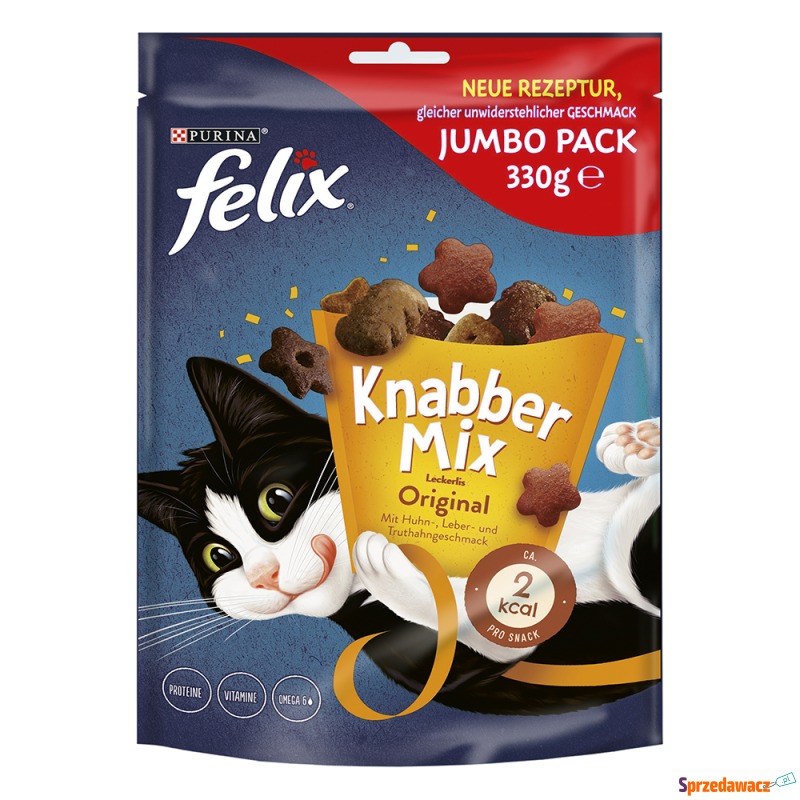 Felix KnabberMix - Original, 330 g - Przysmaki dla kotów - Olsztyn