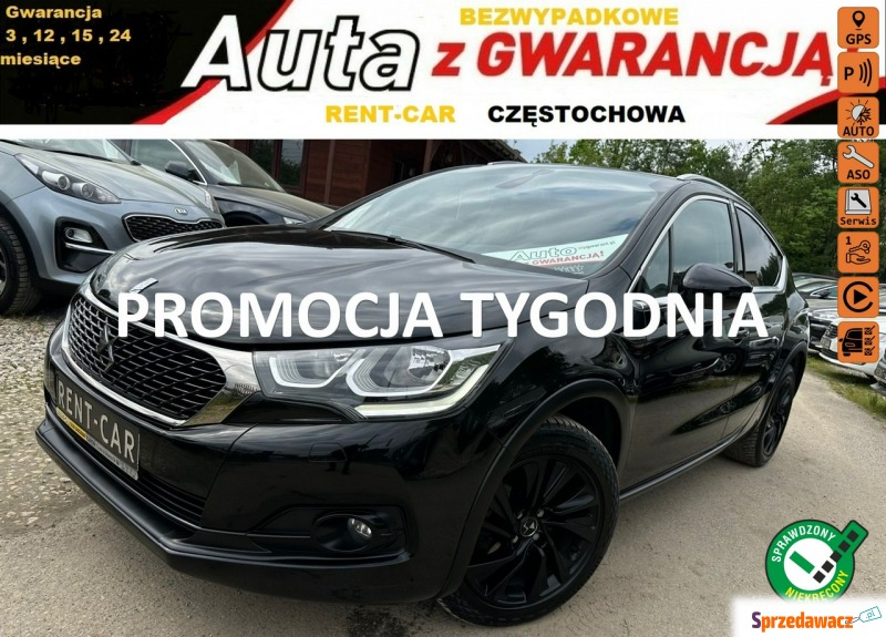 DS Automobiles DS 4 Crossback - 1.6E-HDi Opłacony... - Samochody osobowe - Częstochowa