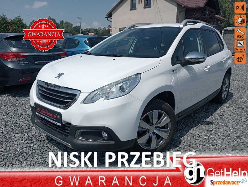 Peugeot 2008 2016,  1.2 benzyna - Na sprzedaż za 39 900 zł - Pogwizdów