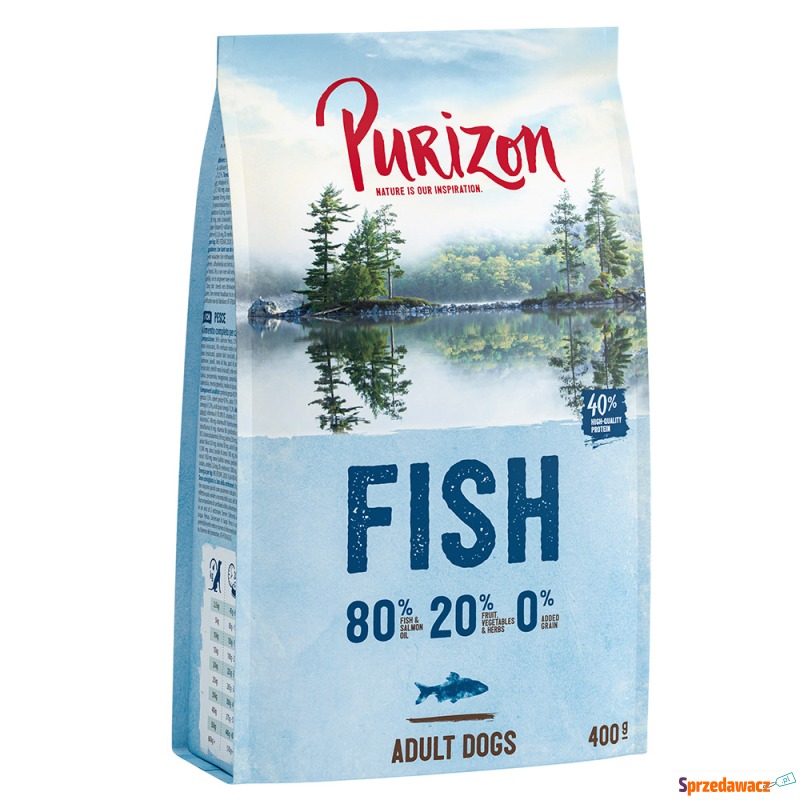 Purizon Adult, ryba, bez zbóż - 400 g - Karmy dla psów - Warszawa