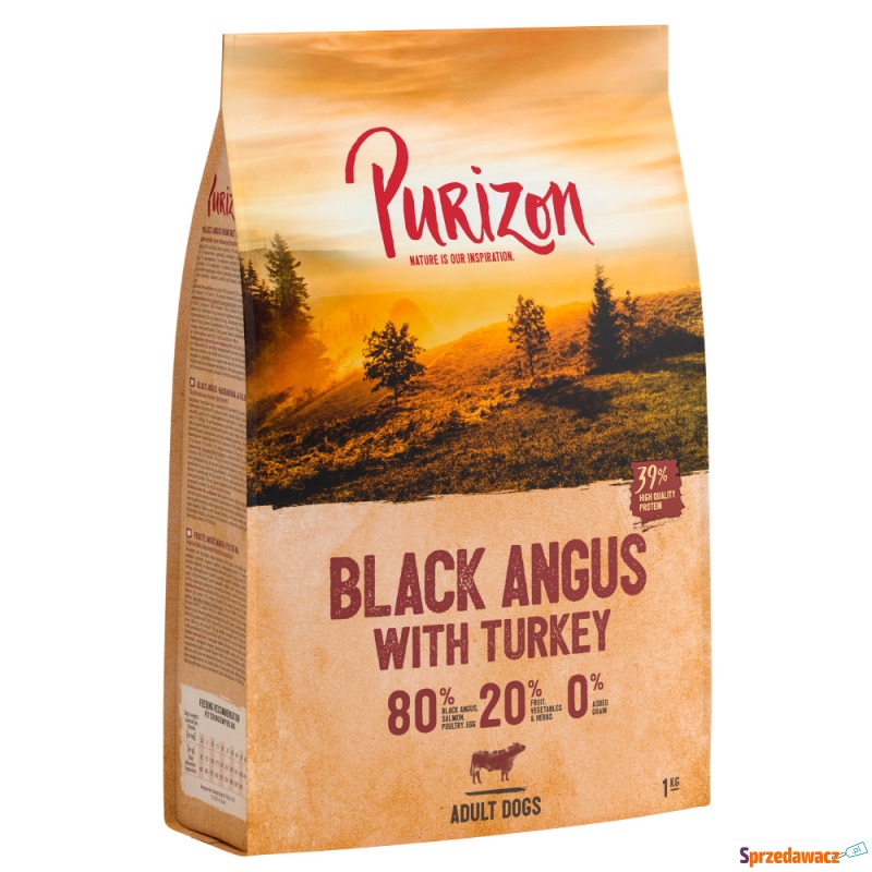 Purizon Adult, wołowina Black-Angus i indyk, bez... - Karmy dla psów - Bydgoszcz