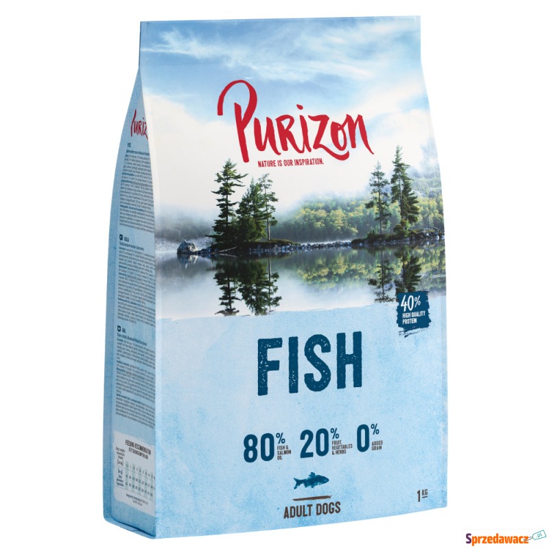 Purizon Adult, ryba, bez zbóż - 4 x 1 kg - Karmy dla psów - Kalisz