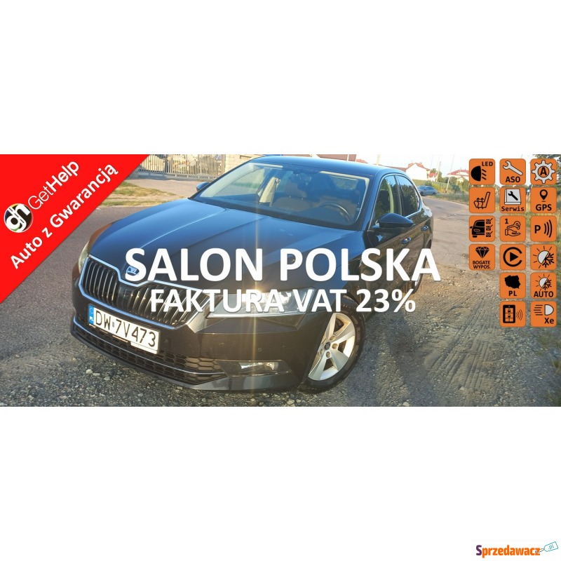 Škoda Superb - DSG Full Led  Grzane fotele Salon... - Samochody osobowe - Gdańsk