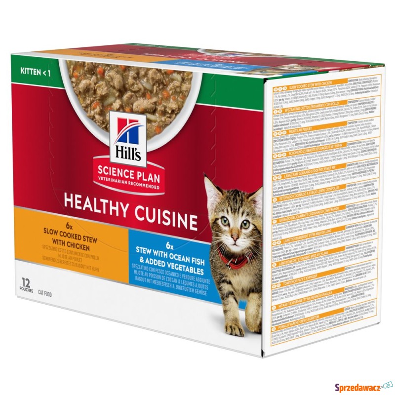 Hill's Science Plan Kitten Healthy Cuisine, k... - Karmy dla kotów - Radom