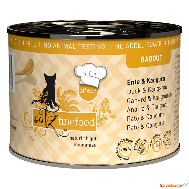 catz finefood Ragout, 6 x 180 g / 190 g - Mięso... - Karmy dla kotów - Bydgoszcz