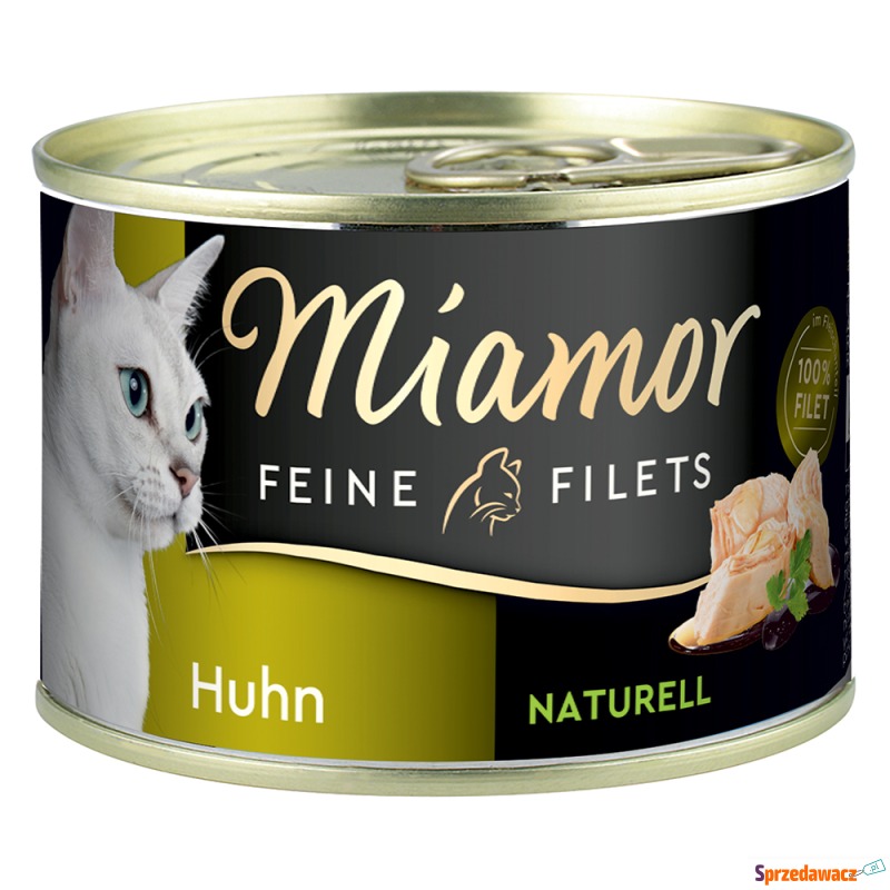 Miamor Feine Filets Naturelle, 6 x 156 g - Kurczak - Karmy dla kotów - Konin