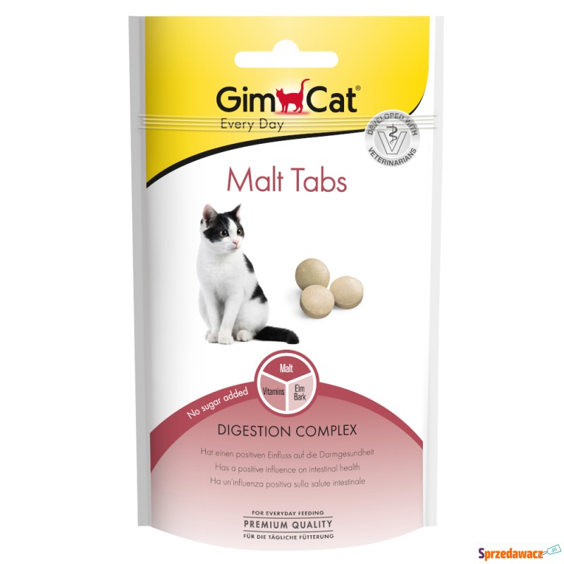 GimCat Malt Tabs - 40 g - Przysmaki dla kotów - Trzebiatów