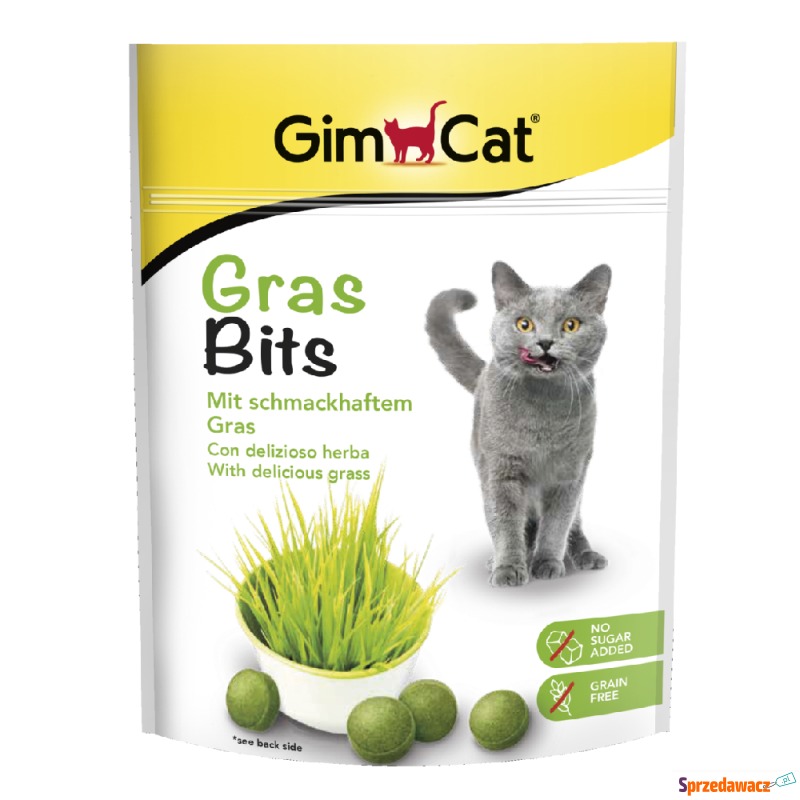 GimCat GrasBits - 140 g - Przysmaki dla kotów - Łódź