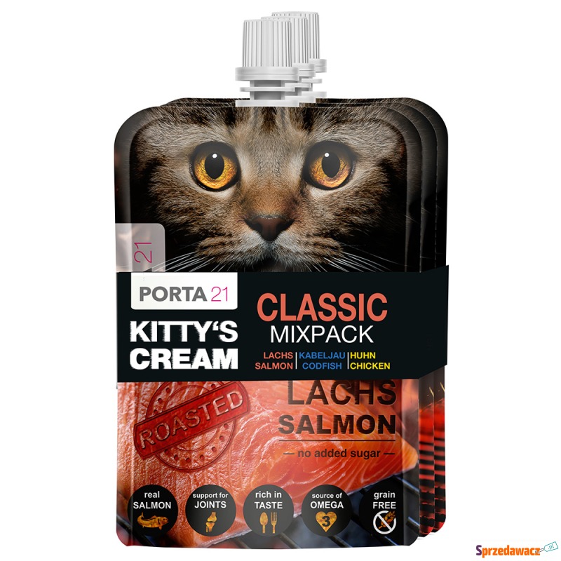 Pakiet mieszany Porta 21 Kitty's Cream  - 3 x... - Przysmaki dla kotów - Jelenia Góra