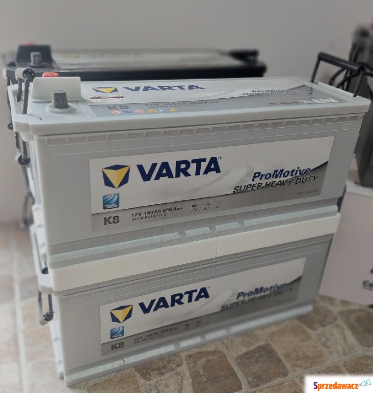 Akumulator VARTA K8 140Ah - Akumulatory - Sosnowiec