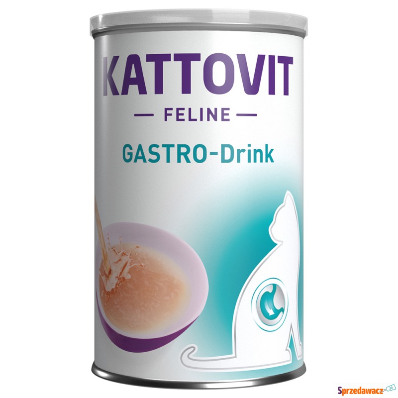 Kattovit Gastro-Drink - 12 x 135 ml, z kurczakiem - Akcesoria dla kota - Rybnik