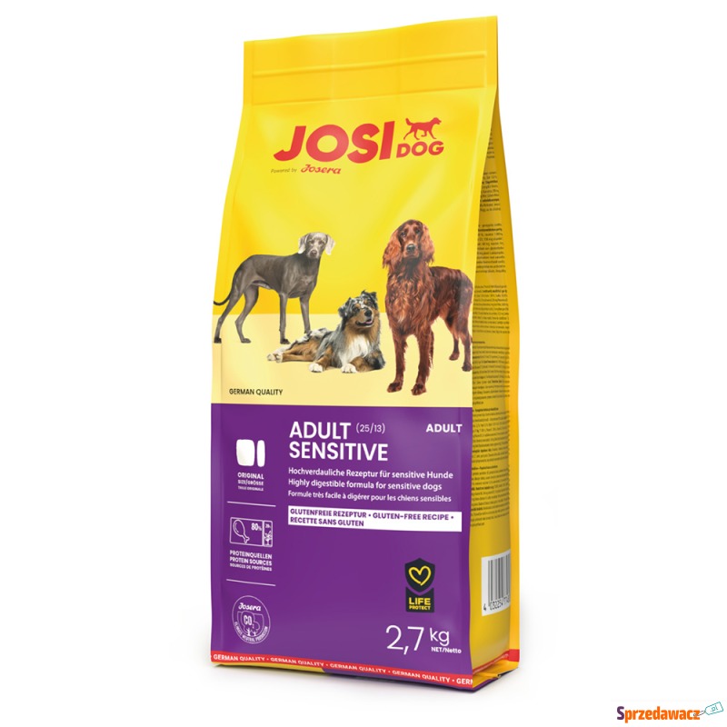 JosiDog Adult Sensitive - 2 x 2,7 kg - Karmy dla psów - Włocławek