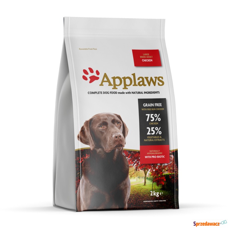 Applaws Adult Large Breed, kurczak - 2 x 2 kg - Karmy dla psów - Żory