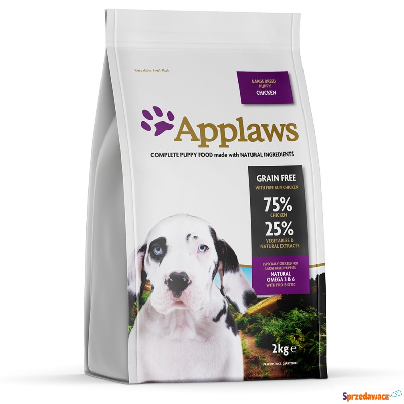 Applaws Puppy dla dużych ras, kurczak - 2 kg - Karmy dla psów - Olsztyn