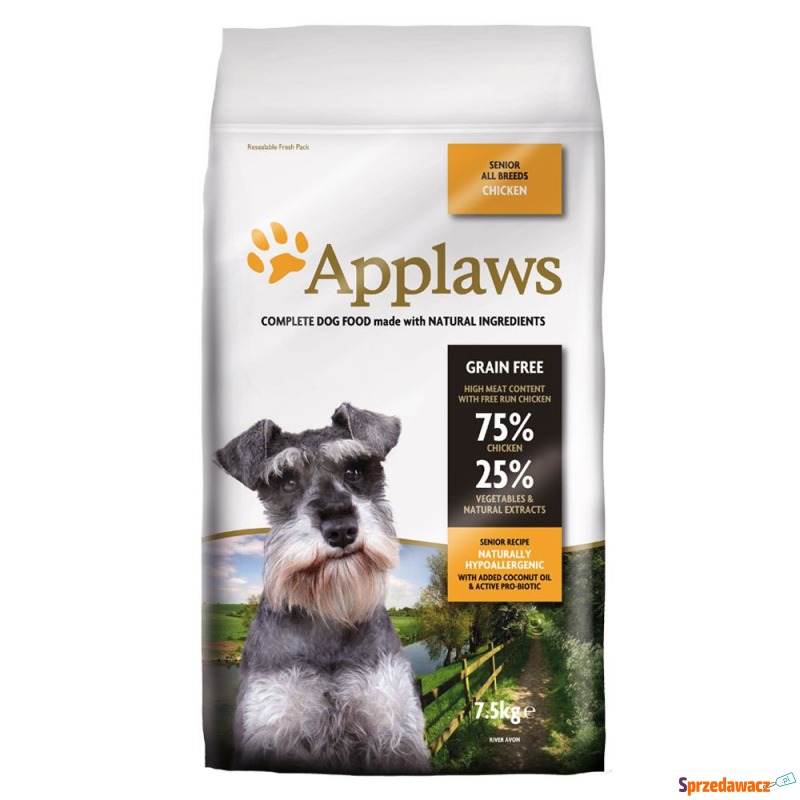 Dwupak Applaws  - All Breed Senior, kurczak, 2... - Karmy dla psów - Lublin