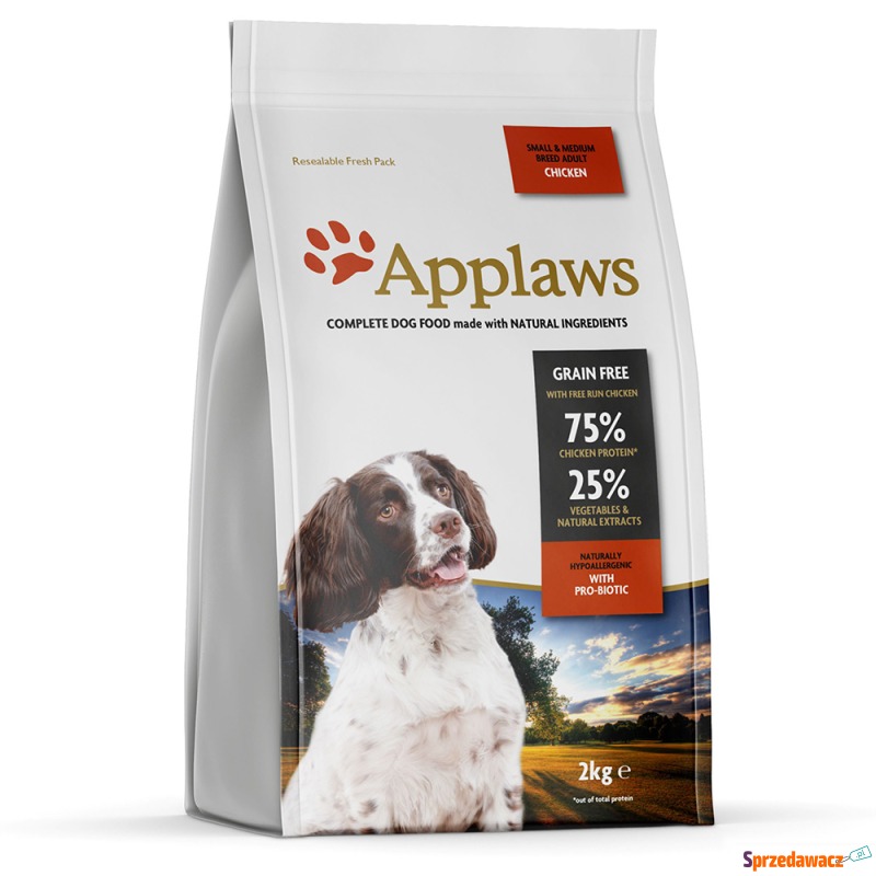 Applaws Adult Small & Medium Breed, kurczak -... - Karmy dla psów - Jelenia Góra