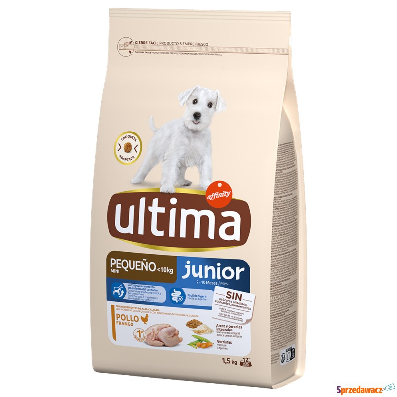 Ultima Mini Junior - 3 x 1,5 kg - Karmy dla psów - Włocławek