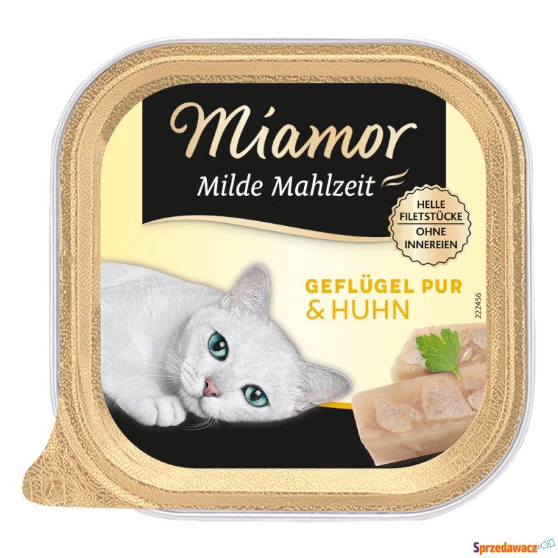 Miamor Milde Mahlzeit, 16 x 100 g - Czysty drób... - Karmy dla kotów - Koszalin