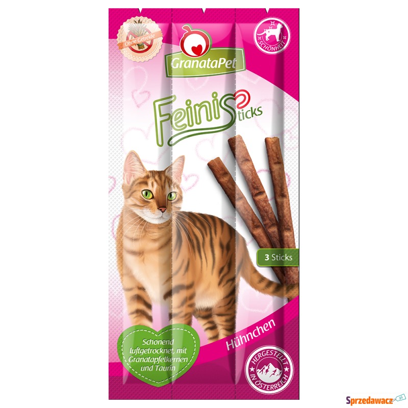 GranataPet Feini Sticks, kurczak - 9 x 5 g - Przysmaki dla kotów - Gdańsk