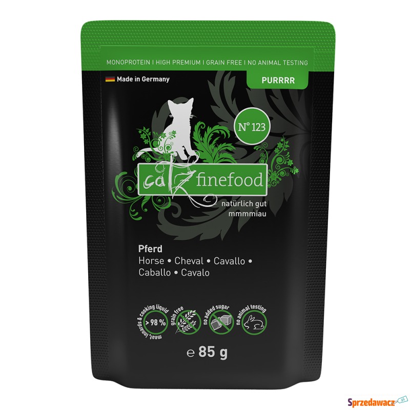 catz finefood Purrrr w saszetkach, 8 x 85 g -... - Karmy dla kotów - Koszalin