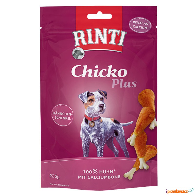 RINTI Extra Chicko Plus, udka z kurczaka z wapniem... - Przysmaki dla psów - Sopot