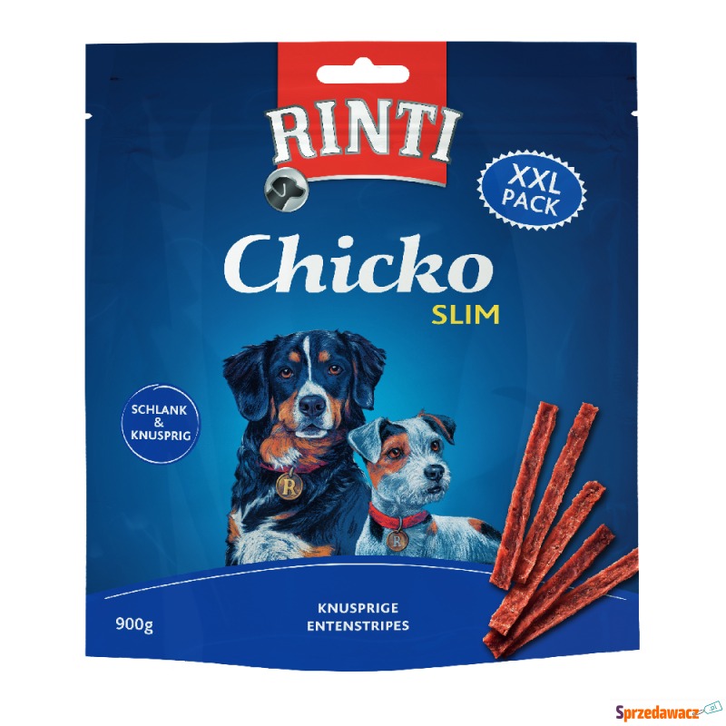 RINTI Chicko Slim - Kaczka, 2 x 900 g (1,8 kg) - Przysmaki dla psów - Radom